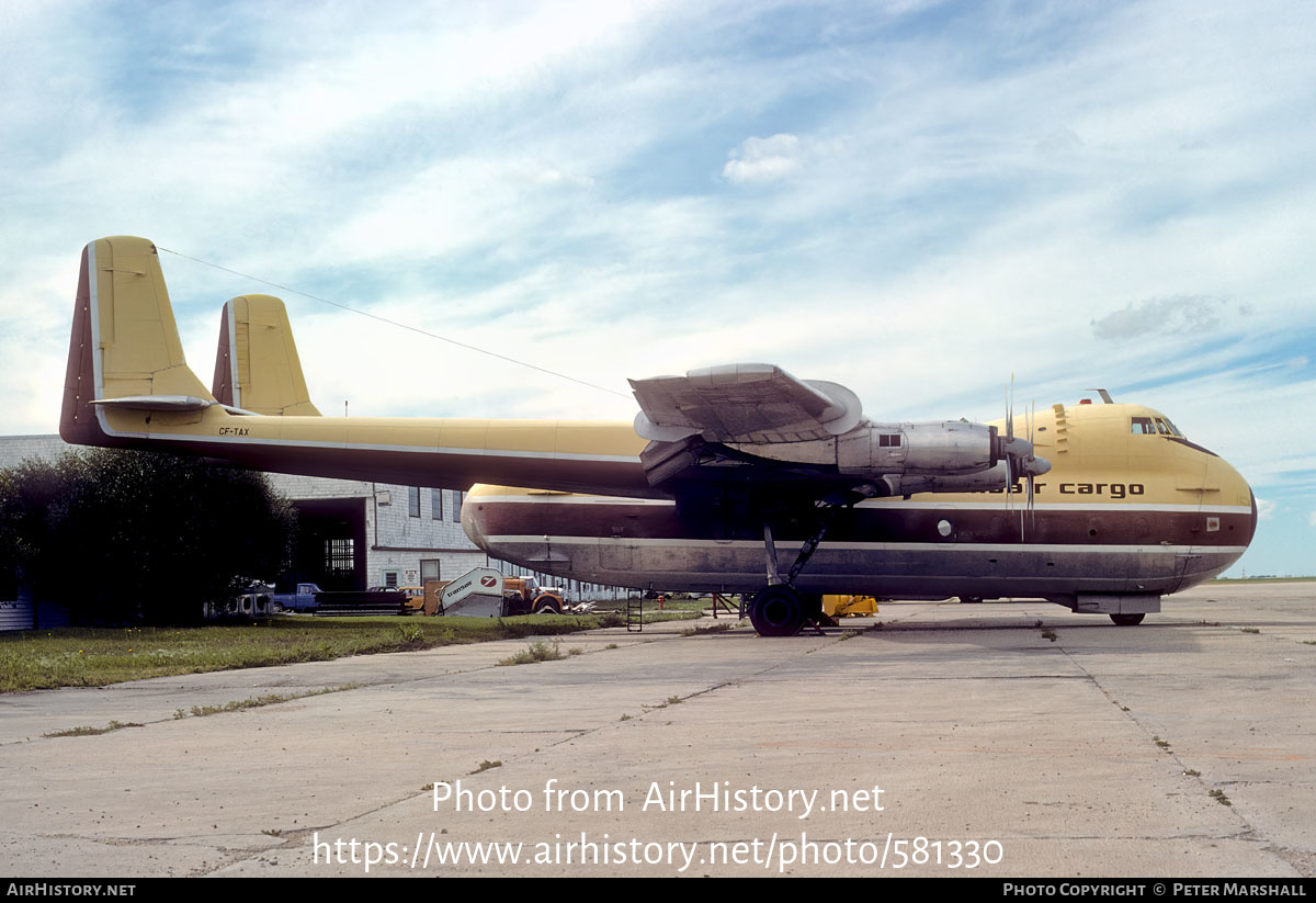 Aircraft Photo of CF-TAX | Armstrong Whitworth AW-650 Argosy 222 | Transair Cargo | AirHistory.net #581330