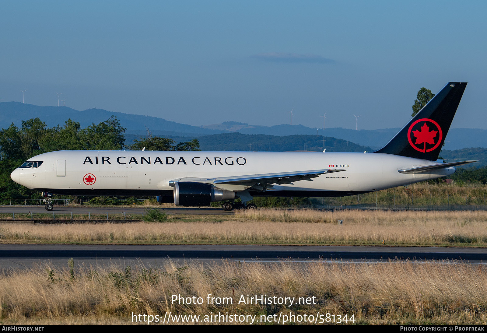 Aircraft Photo of C-GXHM | Boeing 767-300F | Air Canada Cargo | AirHistory.net #581344