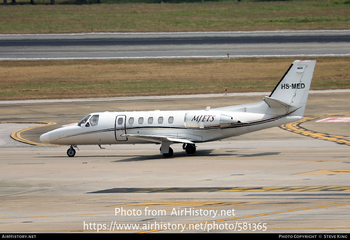 Aircraft Photo of HS-MET | Cessna 550 Citation Bravo | MJets | AirHistory.net #581365