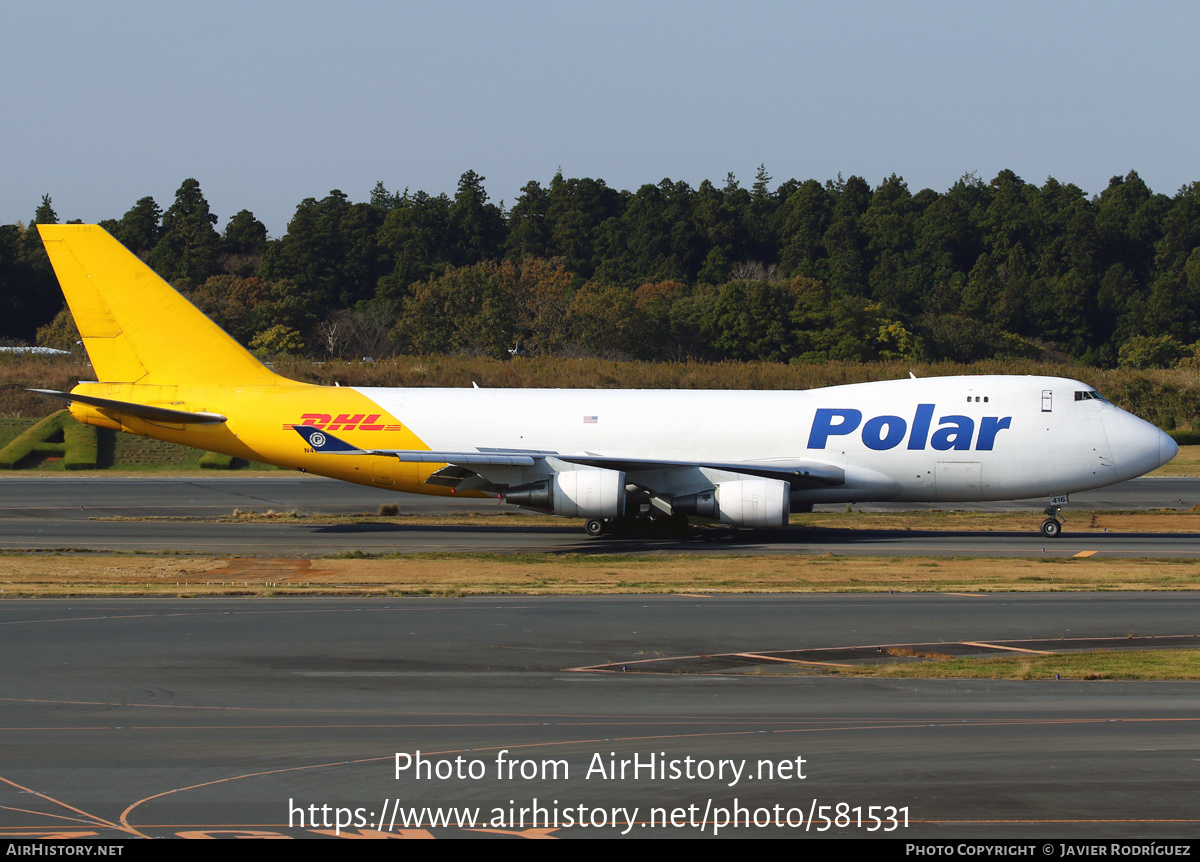 Aircraft Photo of N416MC | Boeing 747-47UF/SCD | Polar Air Cargo | AirHistory.net #581531