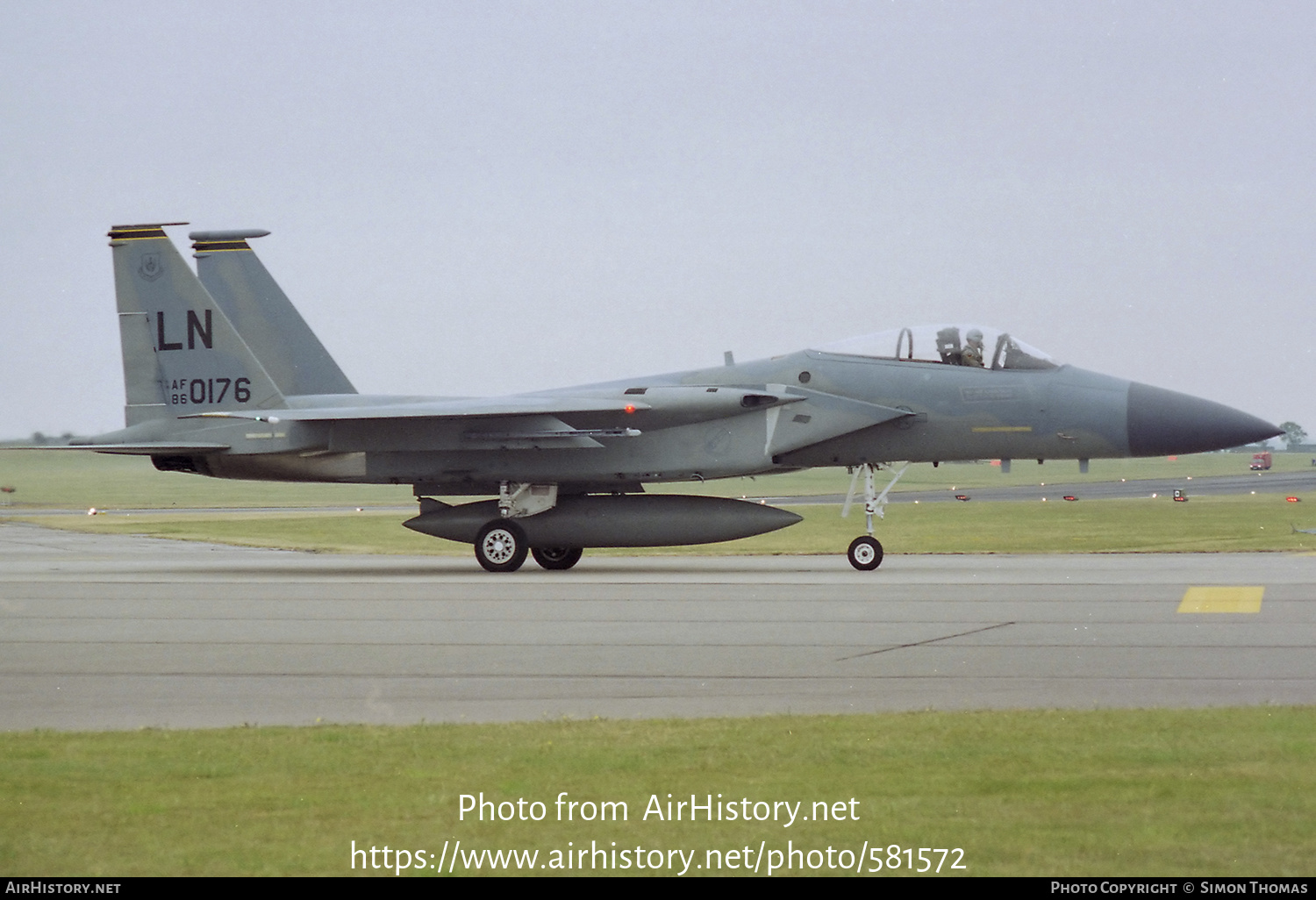 Aircraft Photo of 86-0176 / AF86-0176 | McDonnell Douglas F-15C Eagle | USA - Air Force | AirHistory.net #581572