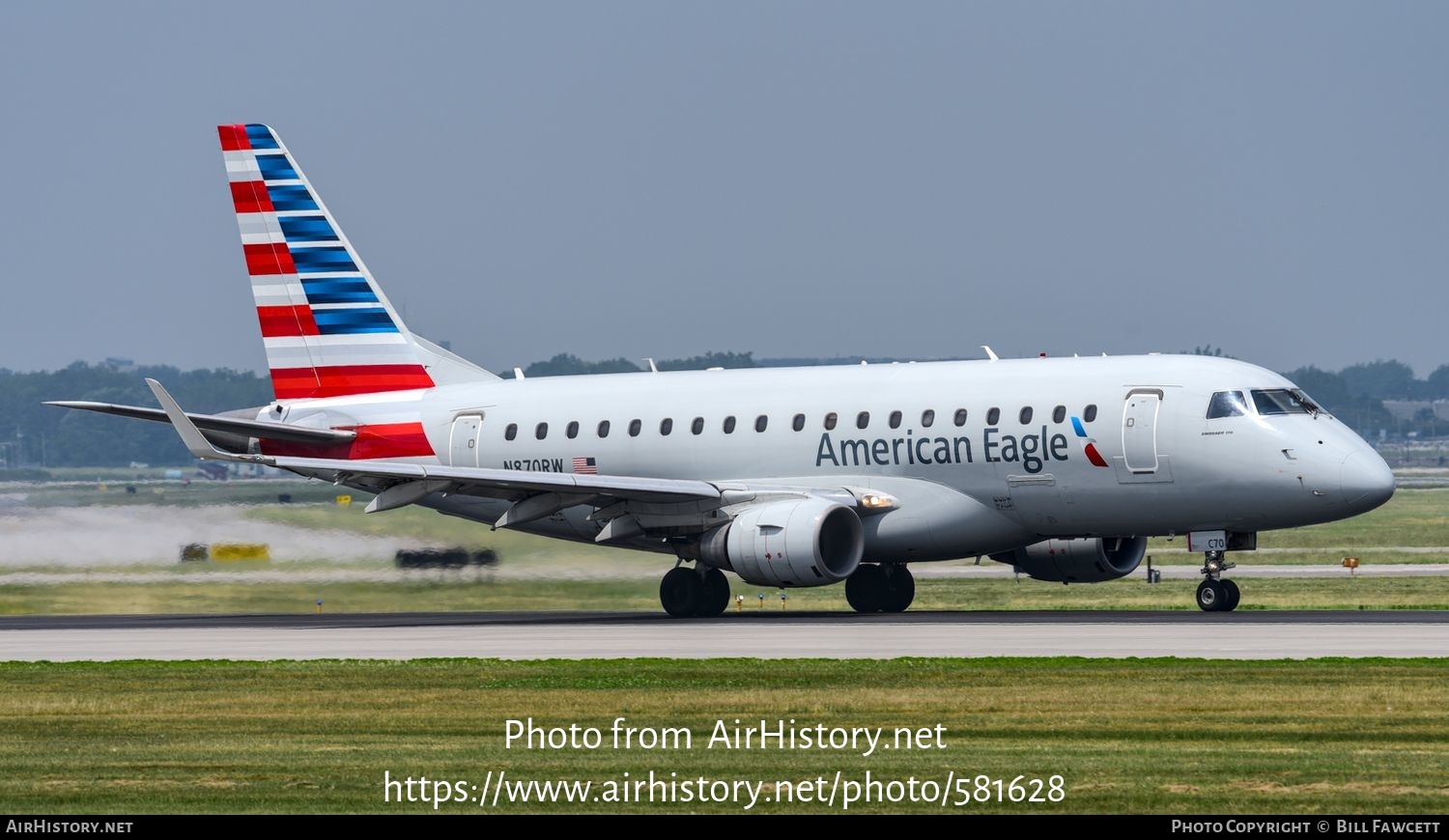 Aircraft Photo of N870RW | Embraer 170SU (ERJ-170-100SU) | American Eagle | AirHistory.net #581628