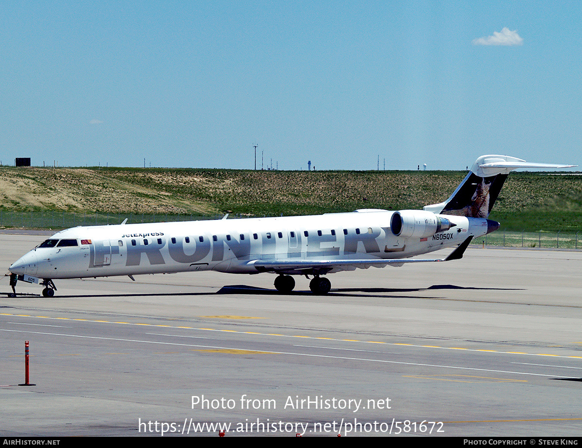 Aircraft Photo of N605QX | Bombardier CRJ-701ER (CL-600-2C10) | Frontier JetExpress | AirHistory.net #581672