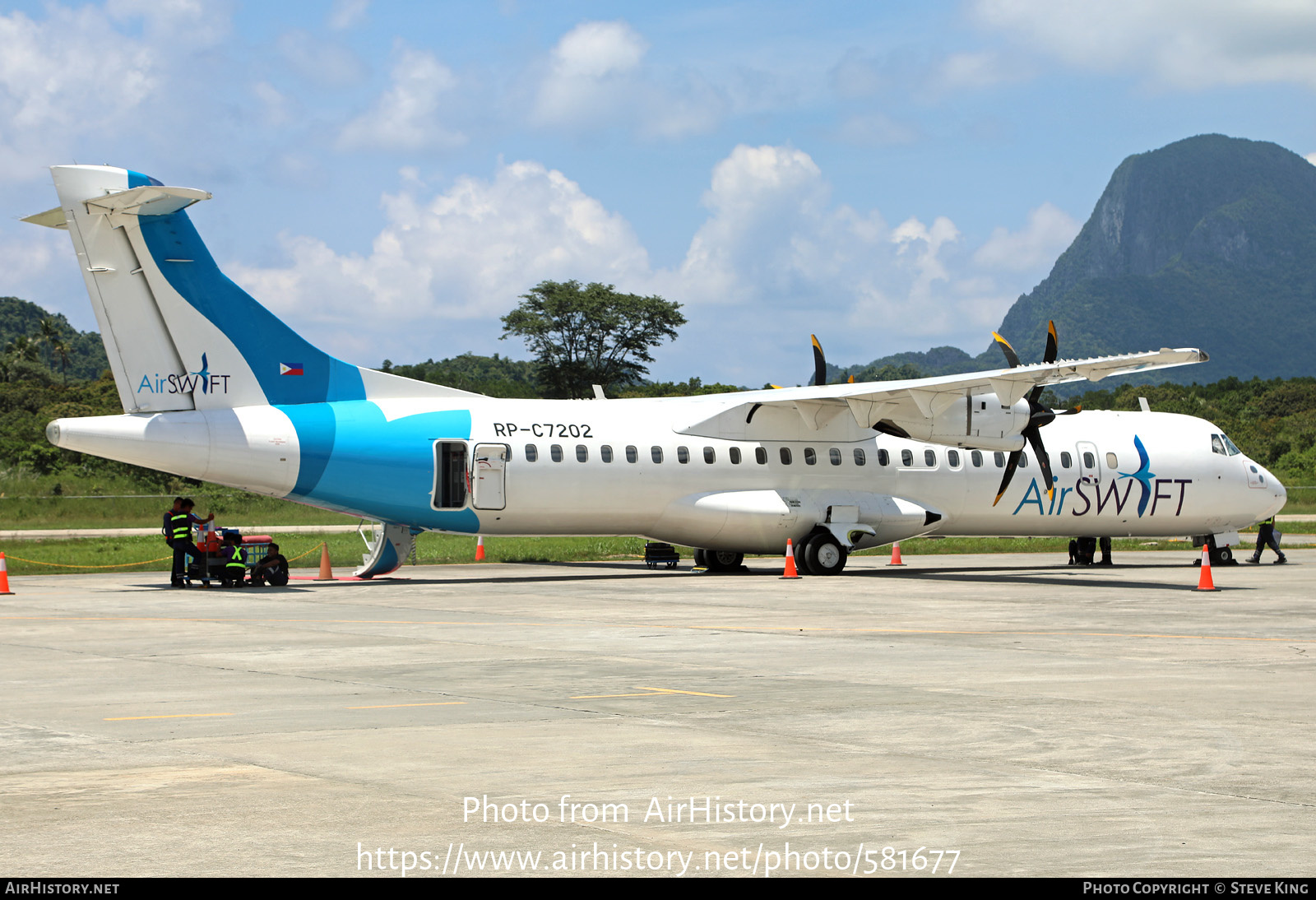 Aircraft Photo of RP-C7202 | ATR ATR-72-600 (ATR-72-212A) | AirSwift | AirHistory.net #581677