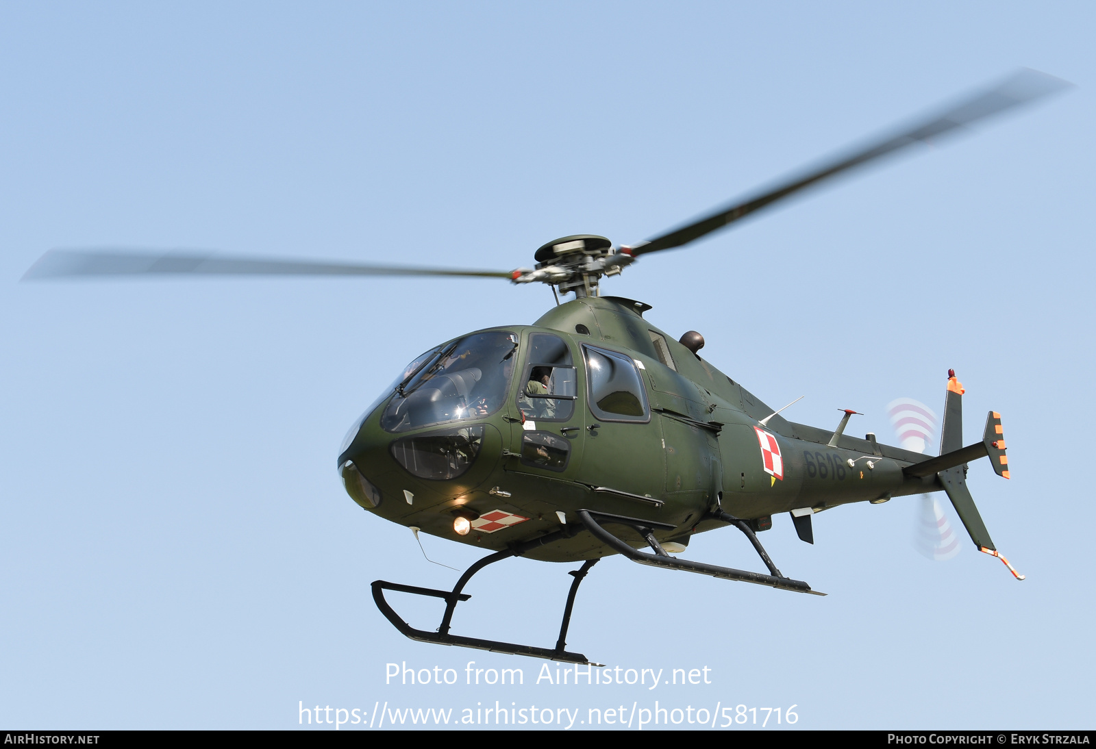 Aircraft Photo of 6616 | PZL-Swidnik SW-4 | Poland - Air Force | AirHistory.net #581716