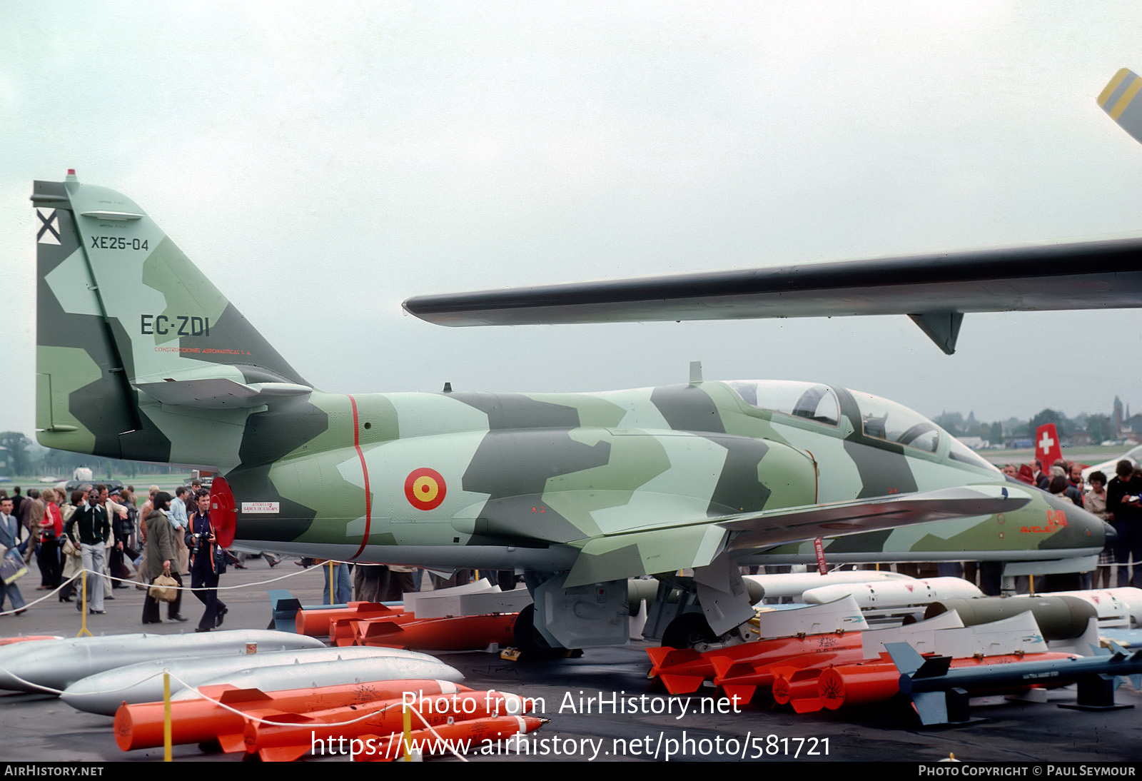 Aircraft Photo of XE.25-04 / EC-ZDI | CASA C101EB Aviojet | Spain - Air Force | AirHistory.net #581721