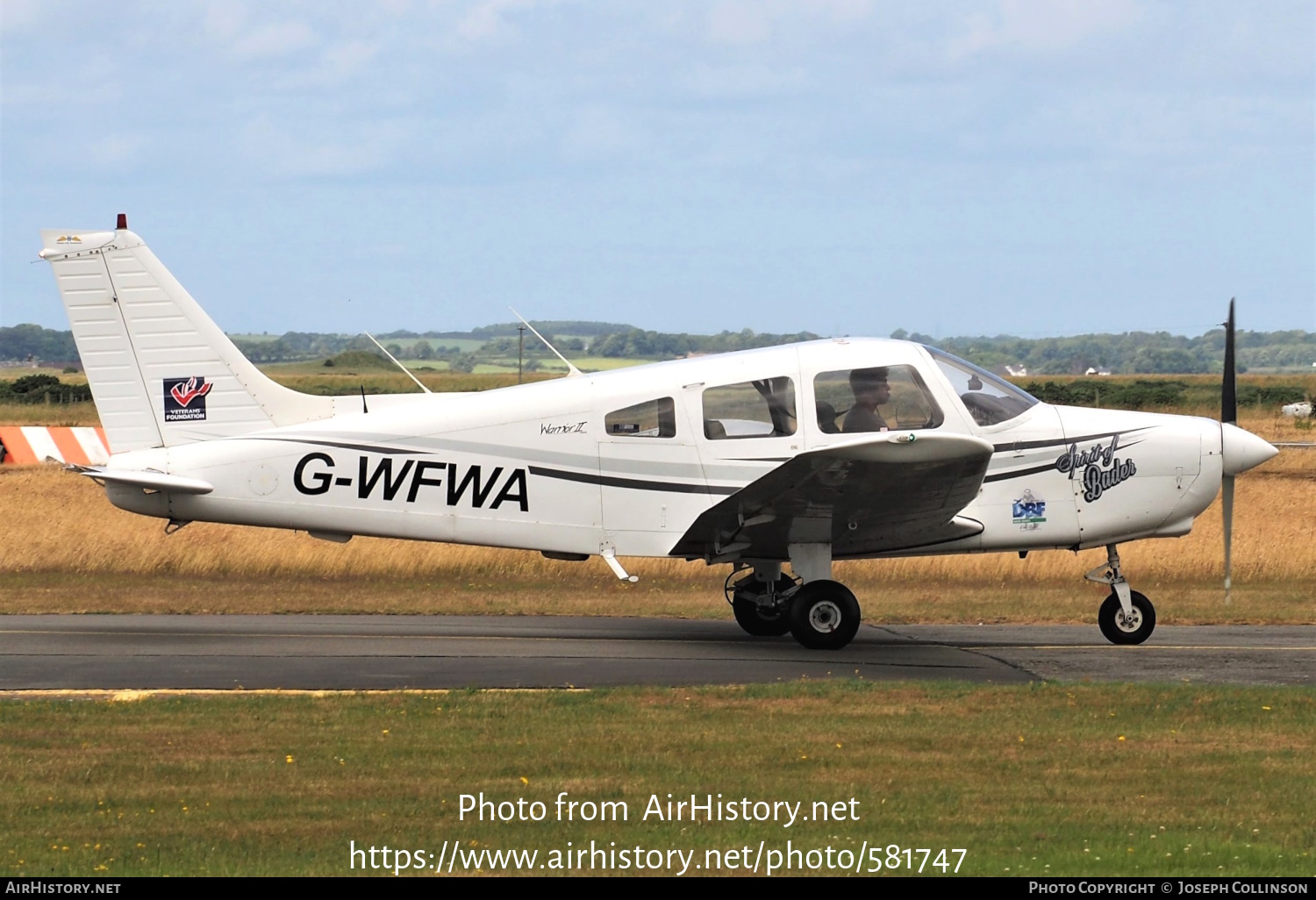 Aircraft Photo of G-WFWA | Piper PA-28-161 Cherokee Warrior II | AirHistory.net #581747