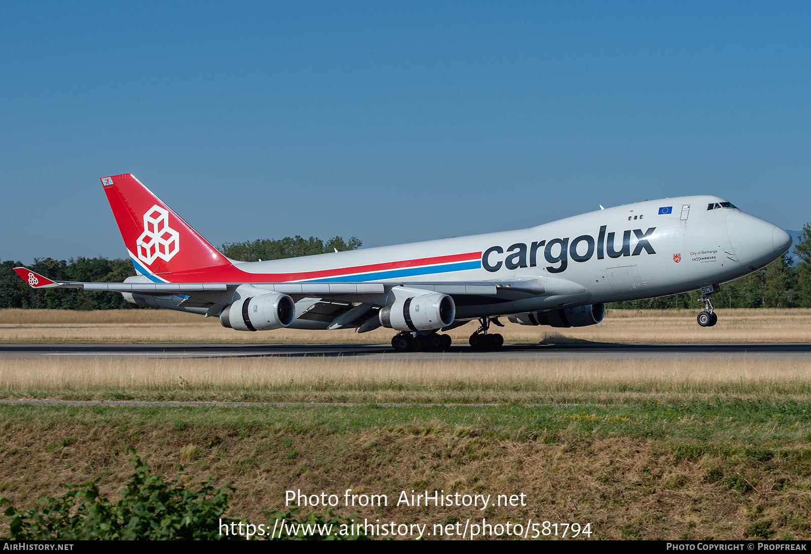 Aircraft Photo of LX-SCV | Boeing 747-4R7F/SCD | Cargolux | AirHistory.net #581794