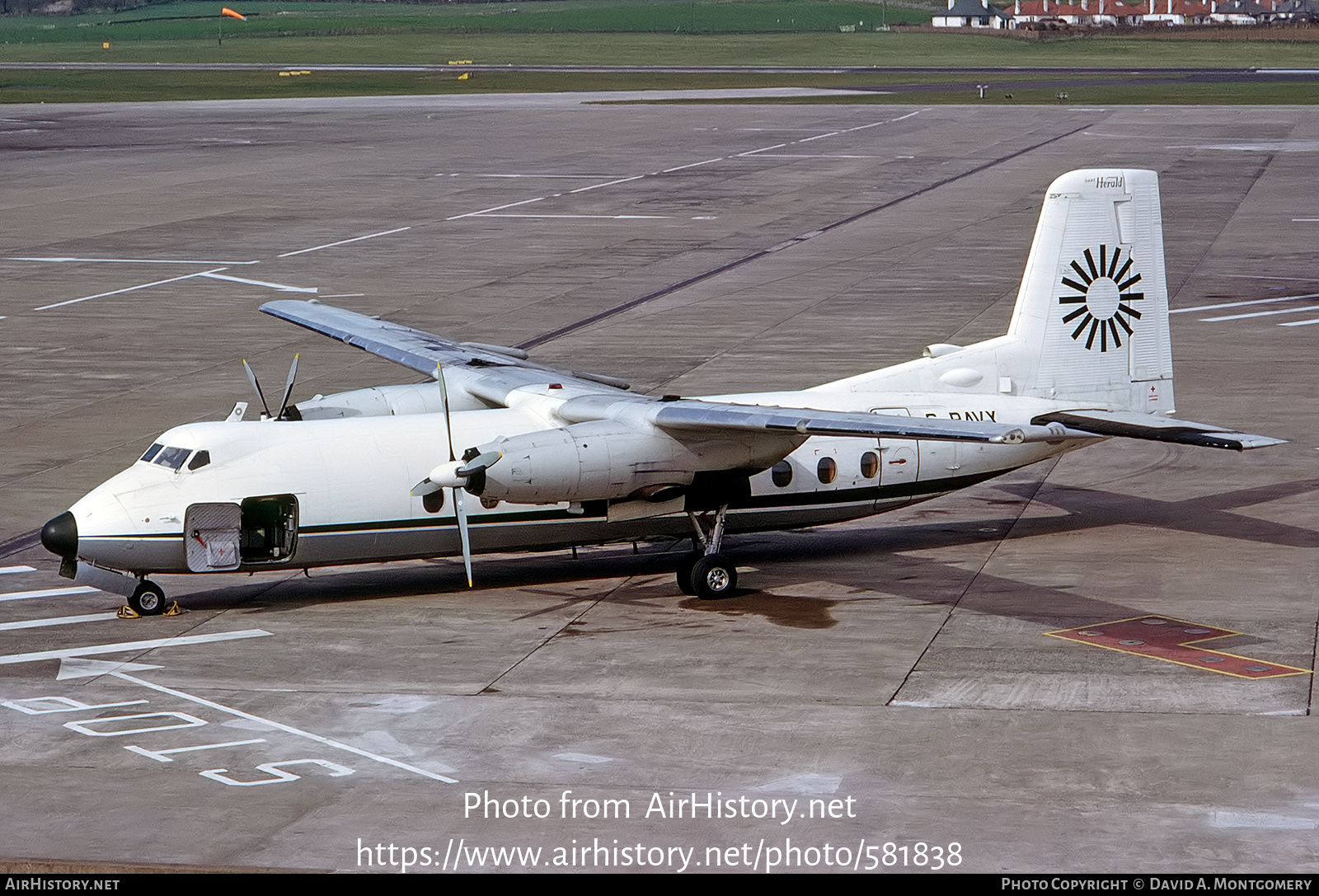 Aircraft Photo of G-BAVX | Handley Page HPR-7 Herald 214 | TransBrasil | AirHistory.net #581838