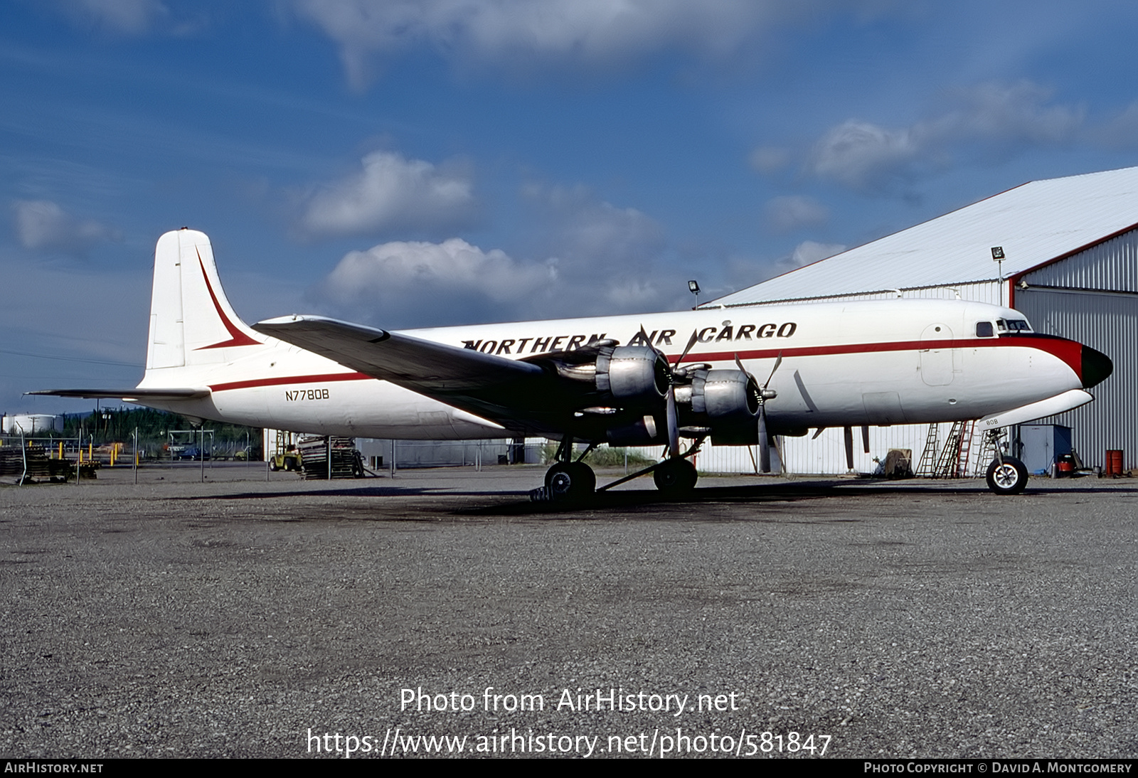 Aircraft Photo of N7780B | Douglas DC-6A | Northern Air Cargo - NAC | AirHistory.net #581847