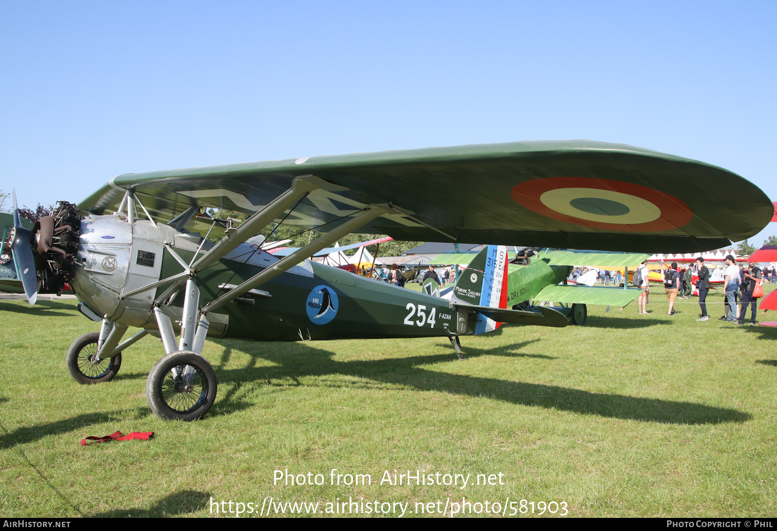 Aircraft Photo of F-AZAH / 254 | Morane-Saulnier MS-315 Ed | France - Air Force | AirHistory.net #581903