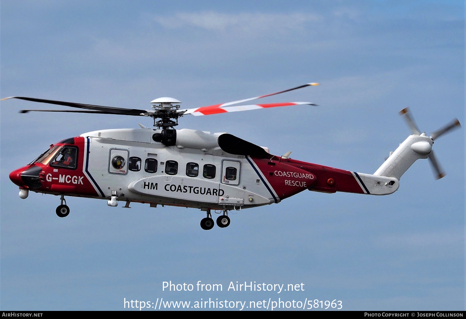 Aircraft Photo of G-MCGK | Sikorsky S-92A | HM Coastguard | AirHistory.net #581963