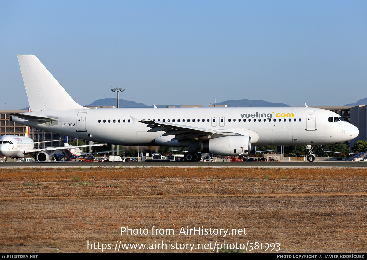 Aircraft Photo of LY-VEM | Airbus A320-233 | Vueling Airlines | AirHistory.net #581993