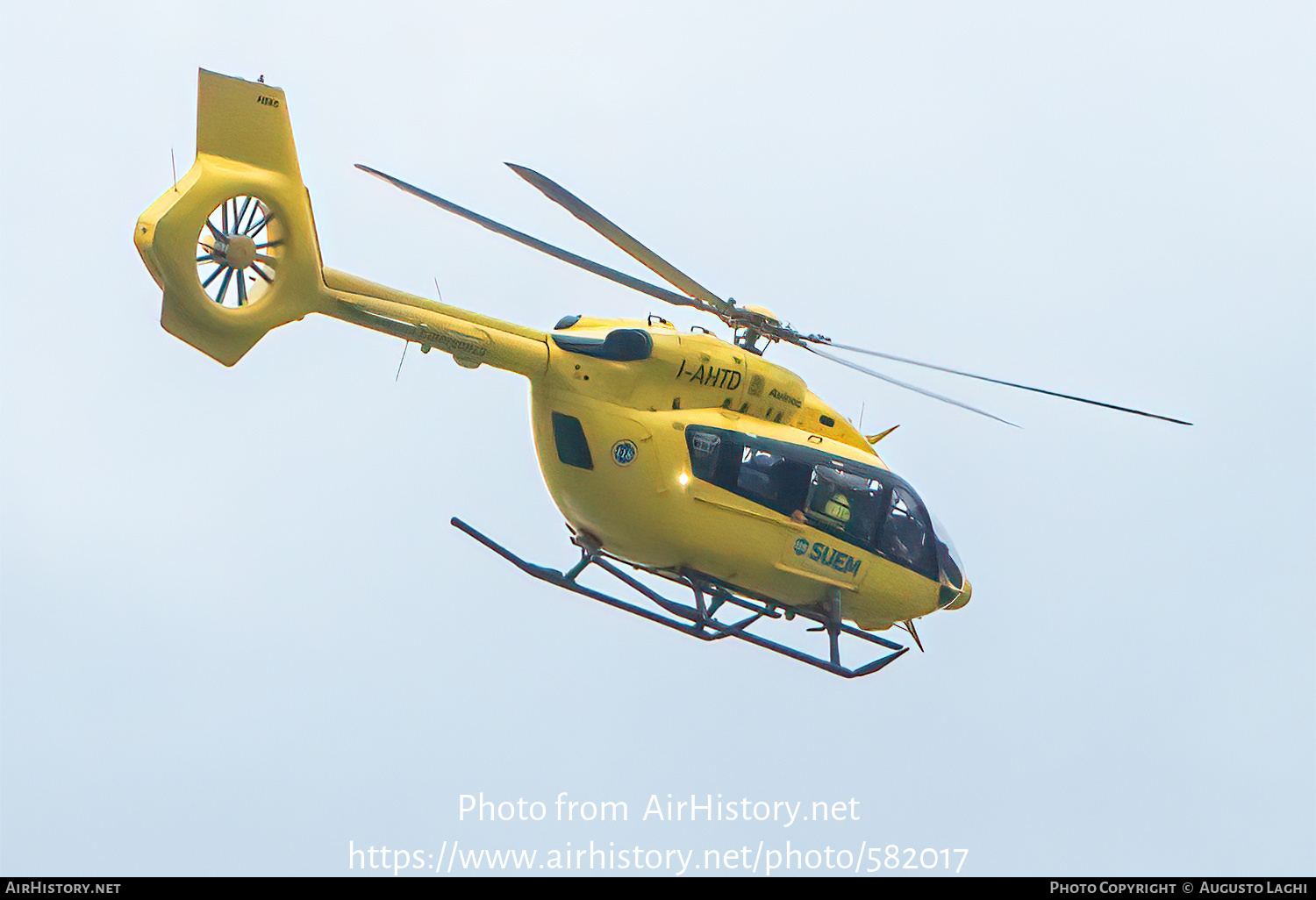 Aircraft Photo of I-AHTD | Airbus Helicopters H-145 (BK-117D-2) | SUEM - Servizio di Urgenza ed Emergenza Medica | AirHistory.net #582017