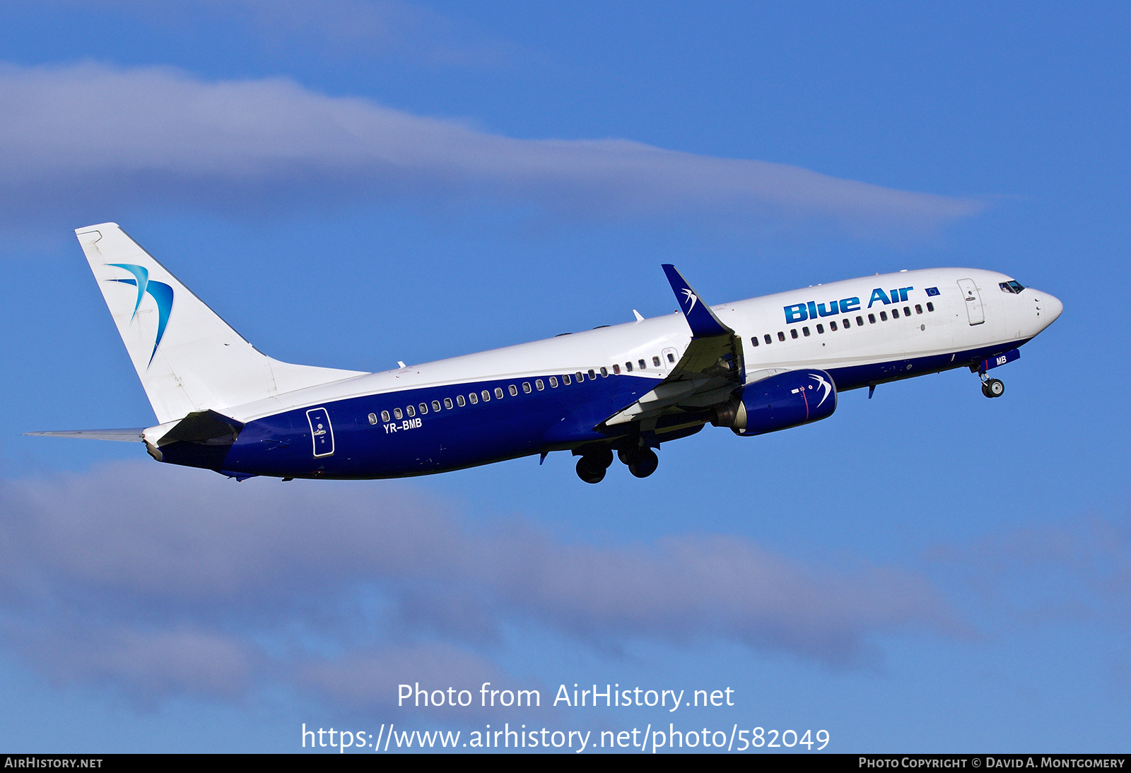 Aircraft Photo of YR-BMB | Boeing 737-85R | Blue Air | AirHistory.net #582049