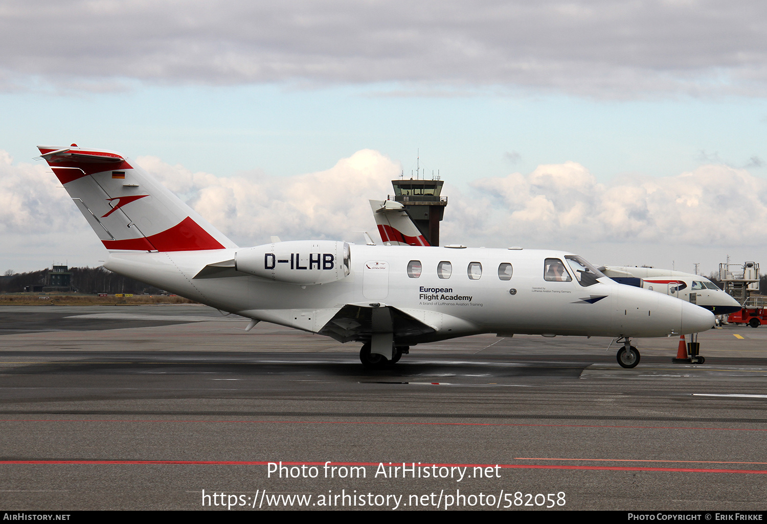 Aircraft Photo of D-ILHB | Cessna 525 CitationJet CJ1+ | European Flight Academy | AirHistory.net #582058