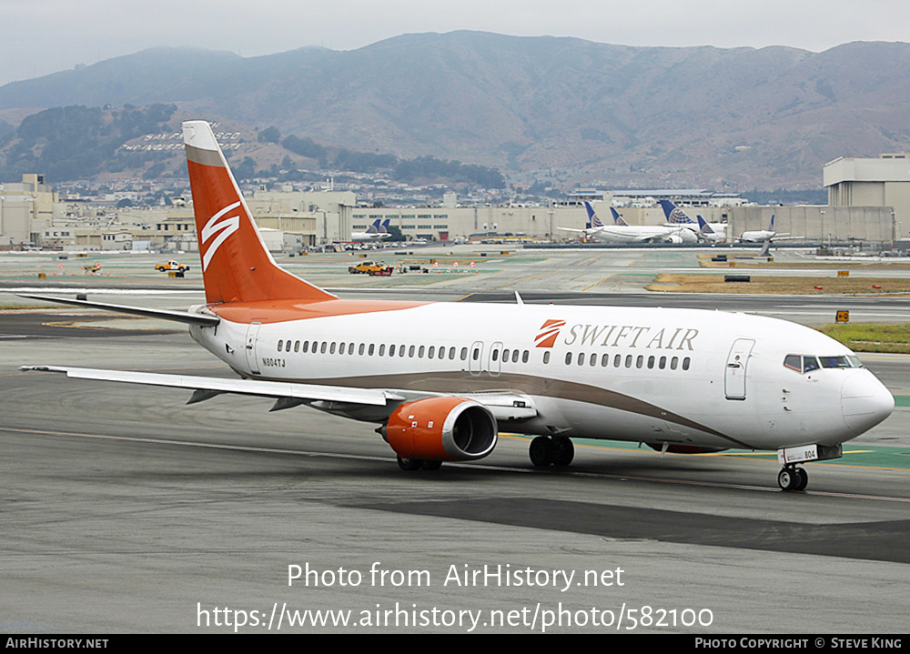 Aircraft Photo of N804TJ | Boeing 737-401 | Swift Air | AirHistory.net #582100