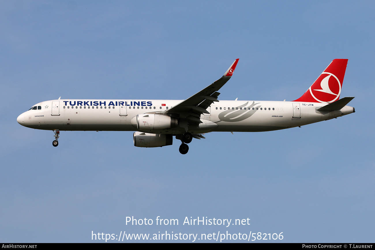 Aircraft Photo of TC-JTM | Airbus A321-231 | Turkish Airlines | AirHistory.net #582106