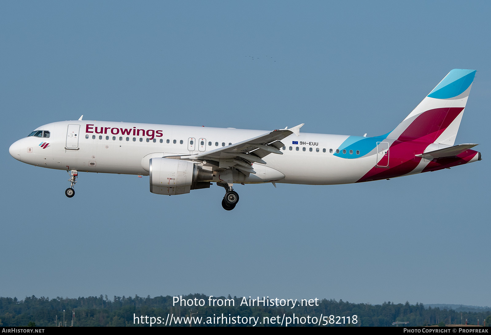 Aircraft Photo of 9H-EUU | Airbus A320-214 | Eurowings | AirHistory.net #582118