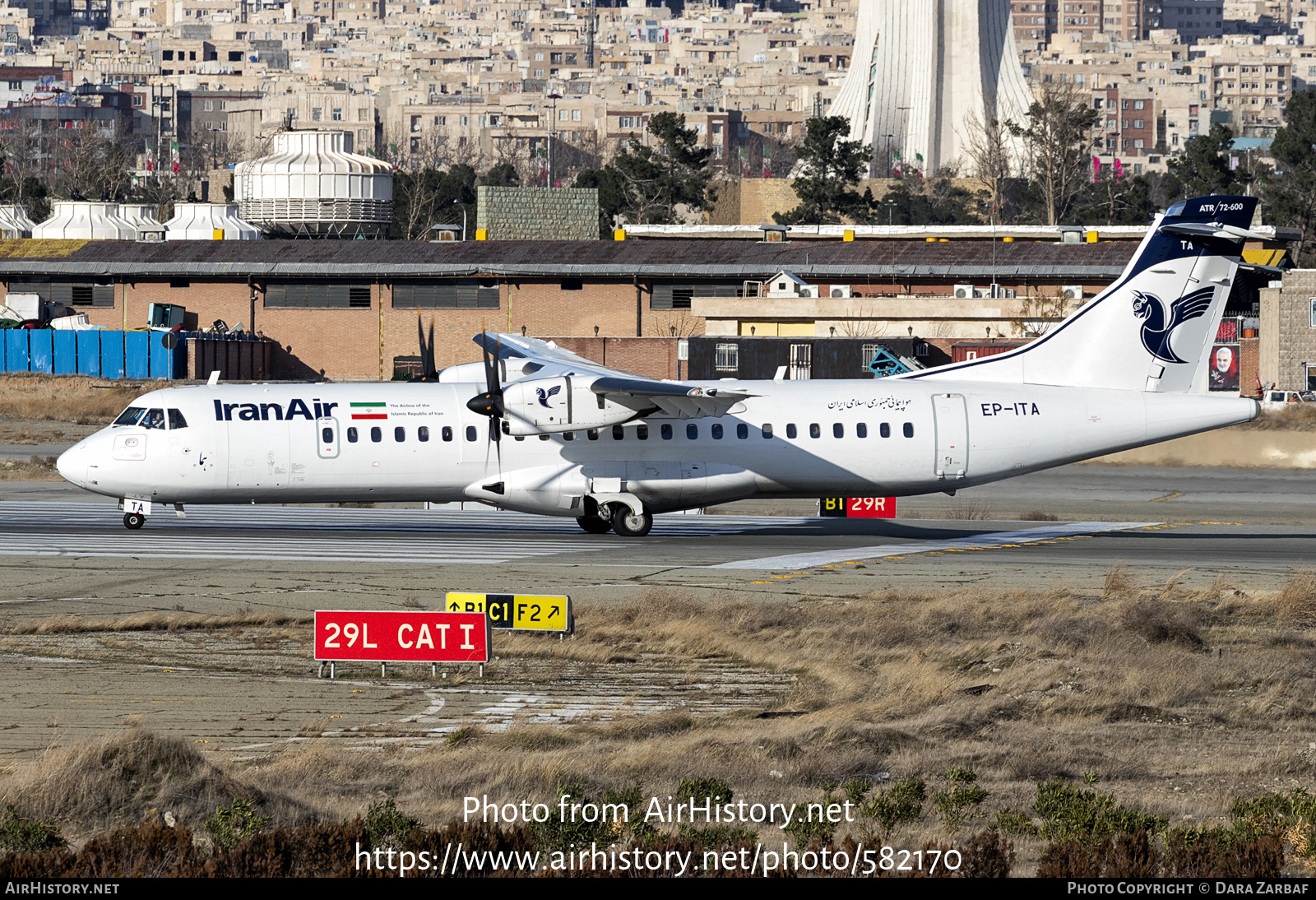 Aircraft Photo of EP-ITA | ATR ATR-72-600 (ATR-72-212A) | Iran Air | AirHistory.net #582170