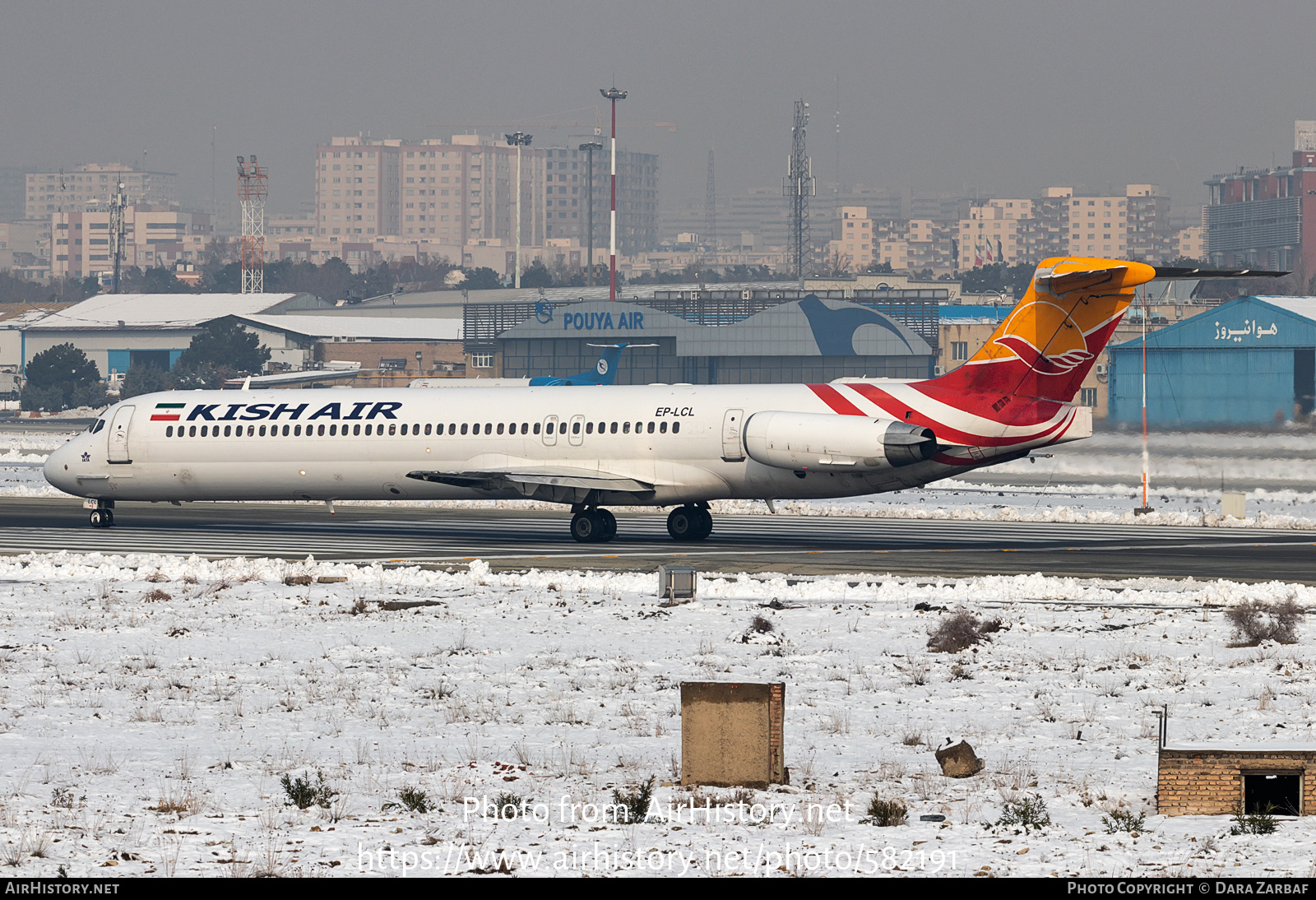 Aircraft Photo of EP-LCL | McDonnell Douglas MD-82 (DC-9-82) | Kish Air | AirHistory.net #582191