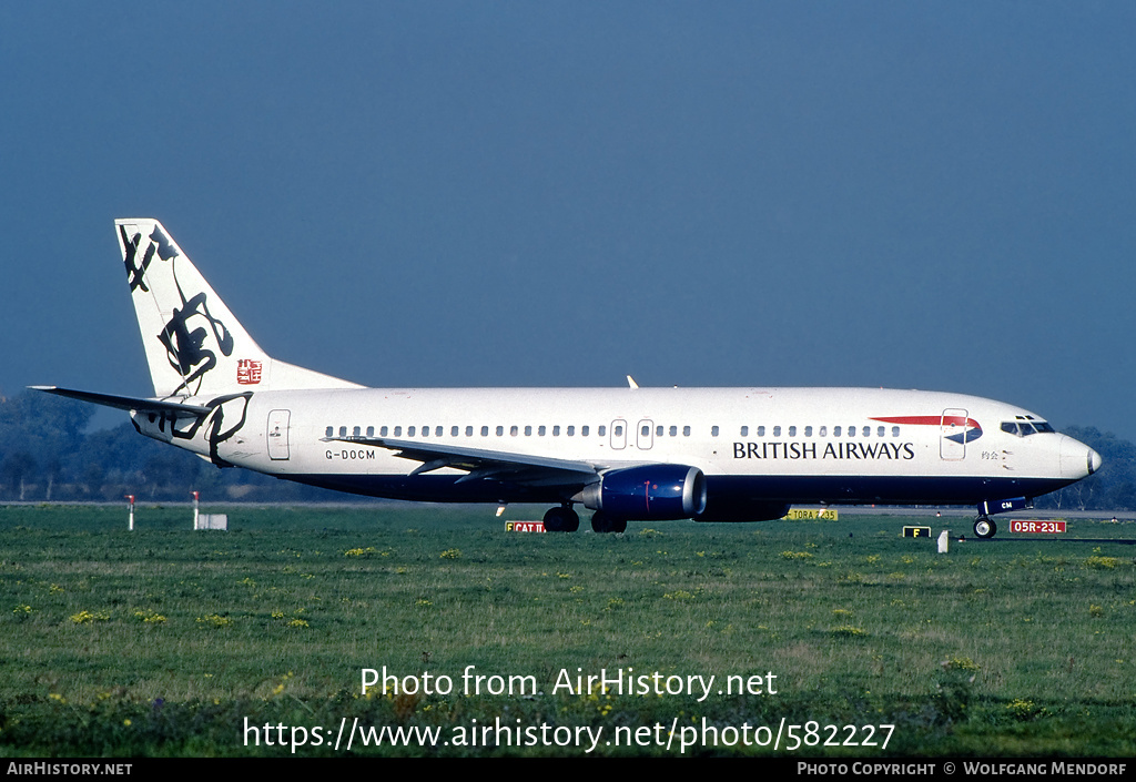 Aircraft Photo of G-DOCM | Boeing 737-436 | British Airways | AirHistory.net #582227