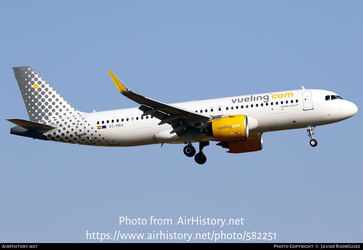 Aircraft Photo of EC-NBA | Airbus A320-271N | Vueling Airlines | AirHistory.net #582251