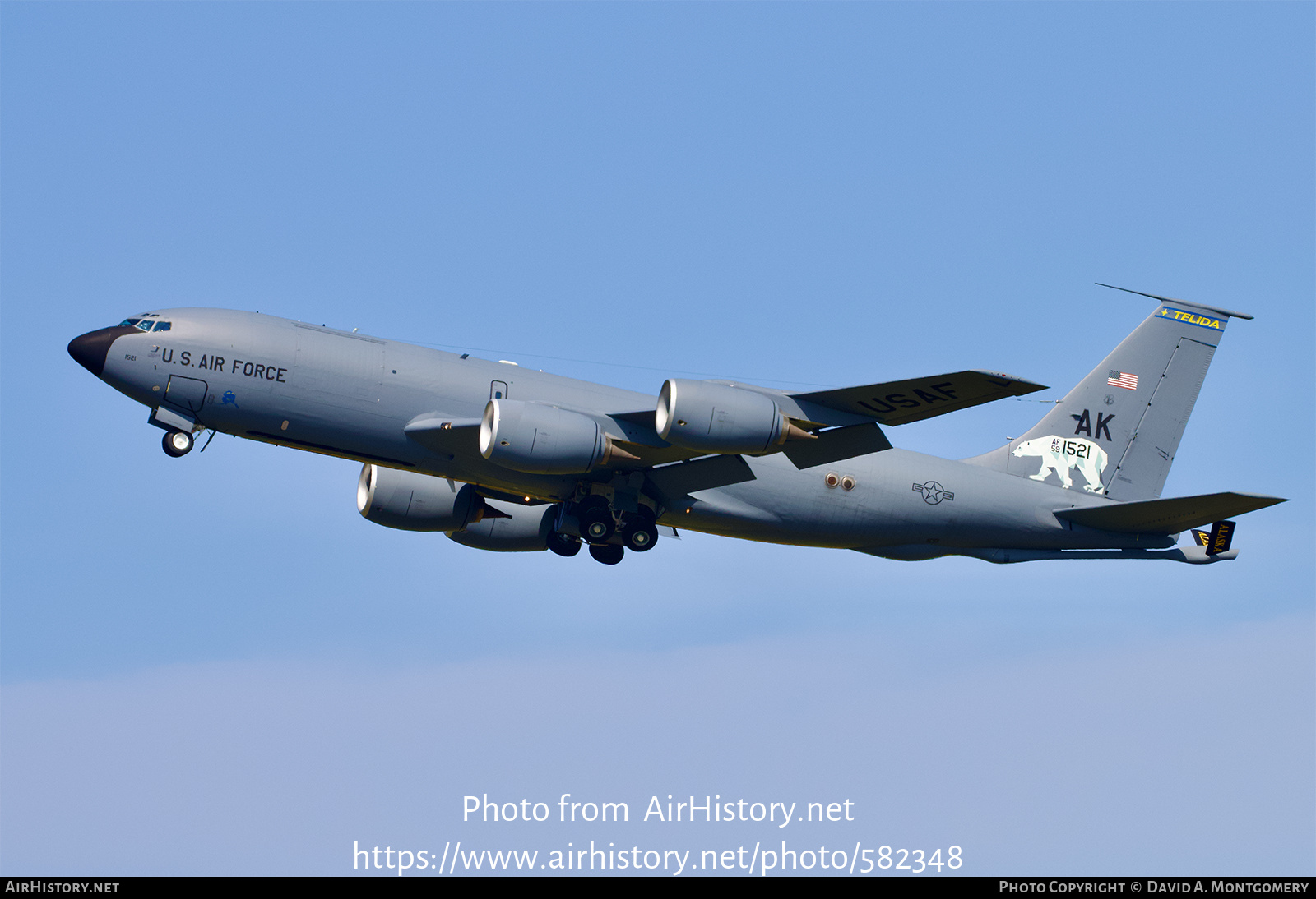 Aircraft Photo of 59-1521 / AF59-1521 | Boeing KC-135R Stratotanker | USA - Air Force | AirHistory.net #582348