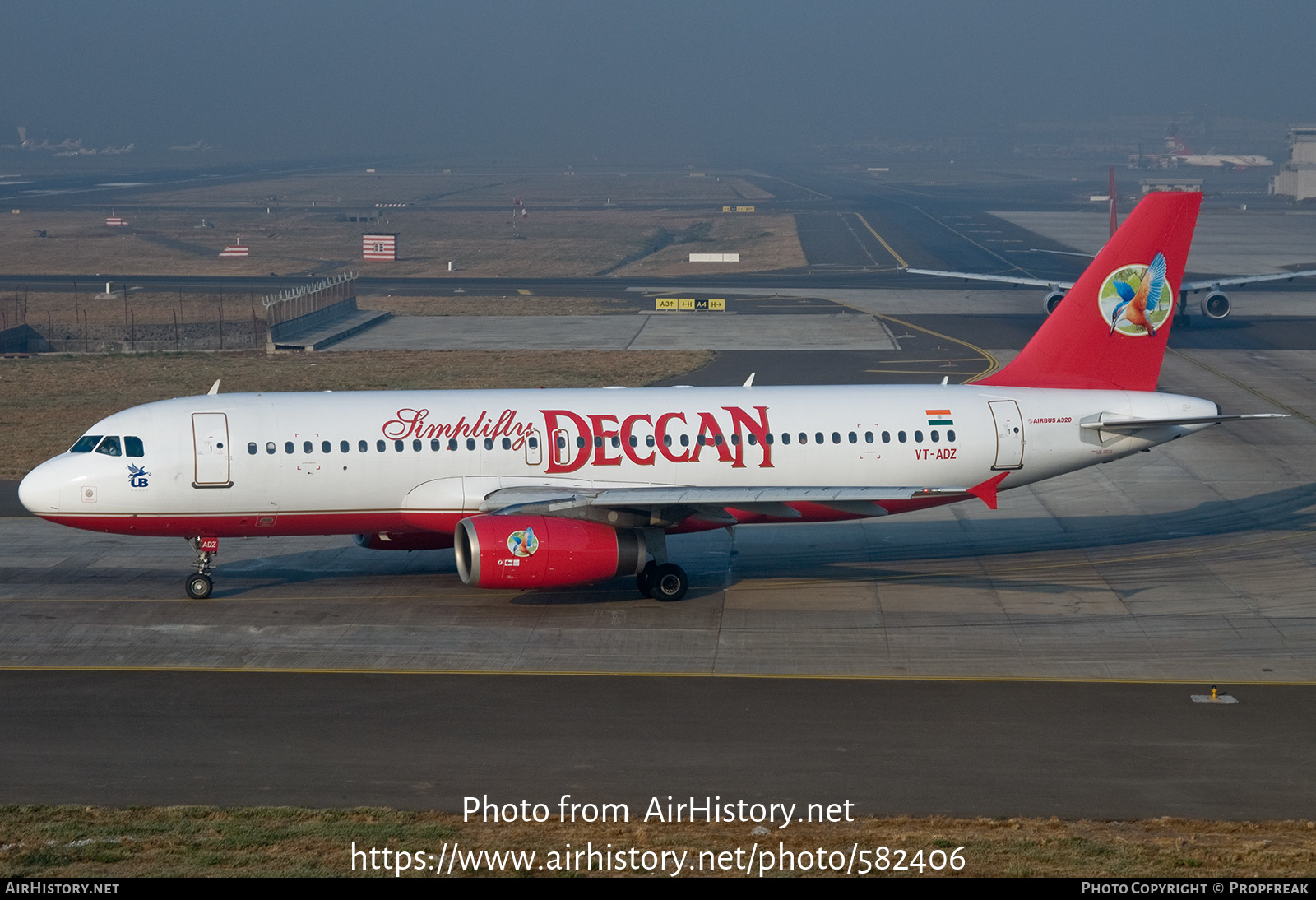 Aircraft Photo of VT-ADZ | Airbus A320-232 | Simplifly Deccan | AirHistory.net #582406