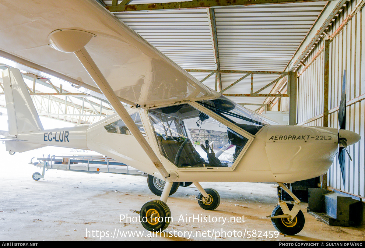 Aircraft Photo of EC-LUR | Aeroprakt A-22L Foxbat | AirHistory.net #582459