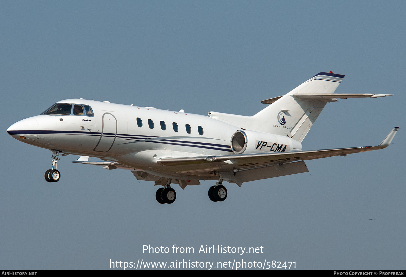 Aircraft Photo of VP-CMA | Hawker Beechcraft 850XP | Adani Group | AirHistory.net #582471