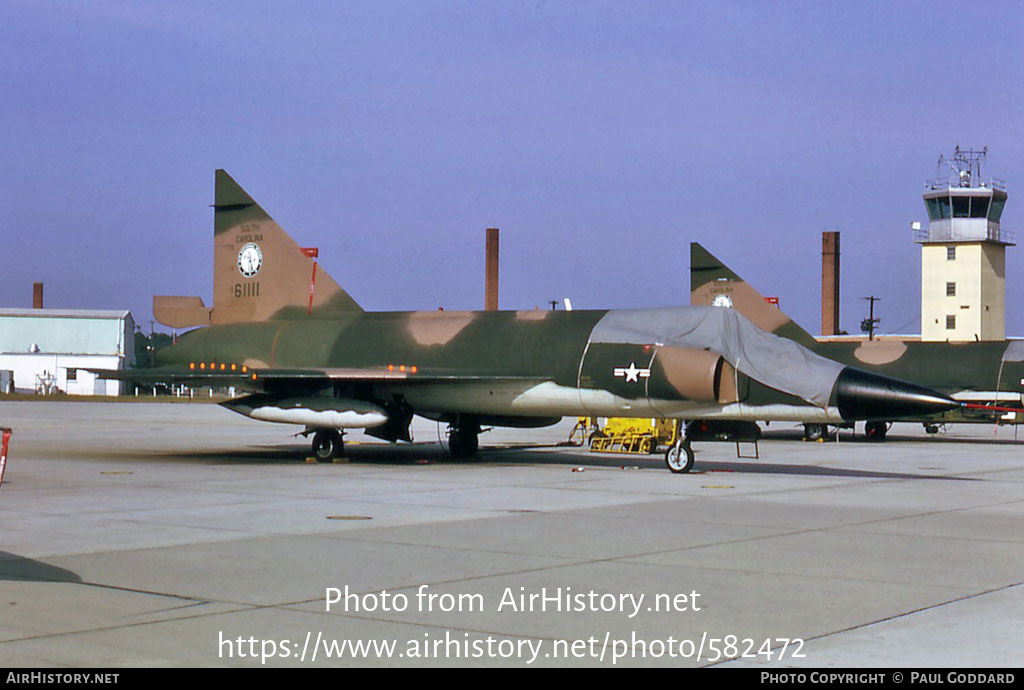 Aircraft Photo of 56-1111 / 61111 | Convair F-102A Delta Dagger | USA - Air Force | AirHistory.net #582472