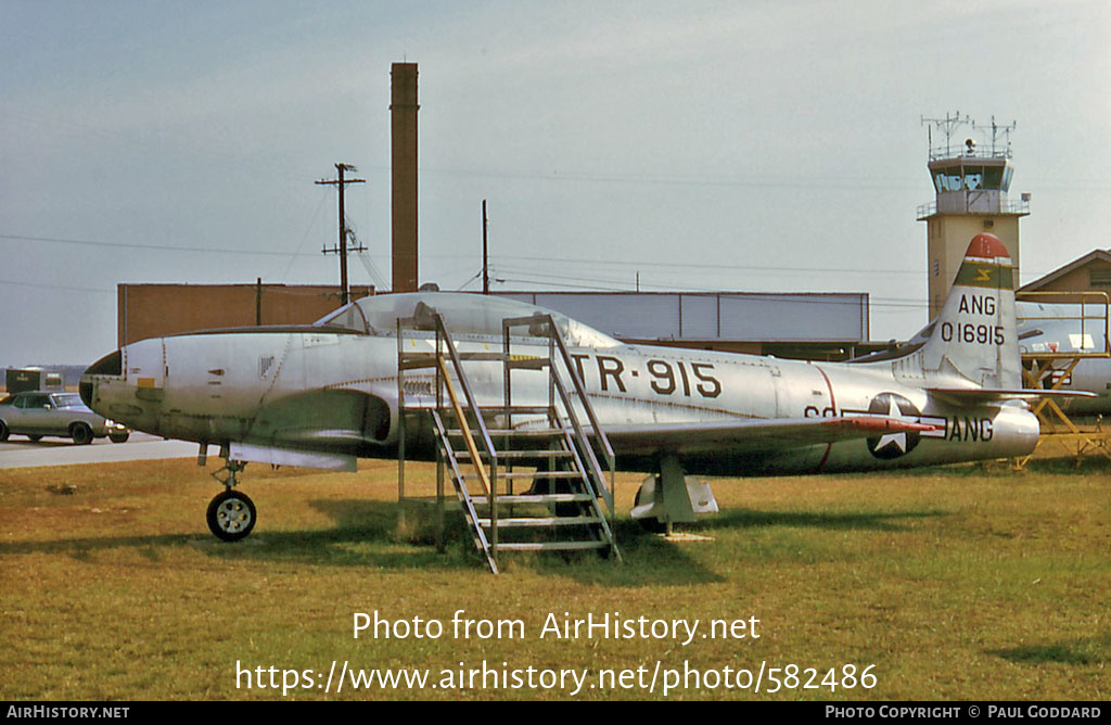 Aircraft Photo of 51-6915 / 0-16915 | Lockheed T-33A | USA - Air Force | AirHistory.net #582486