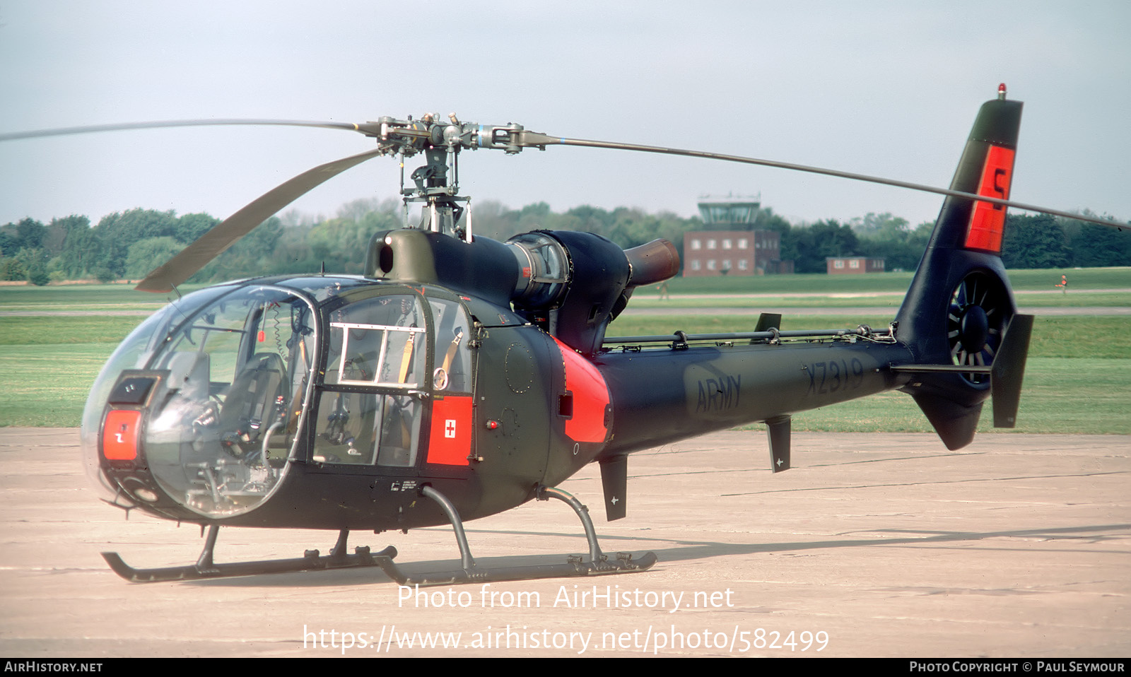 Aircraft Photo of XZ319 | Aerospatiale SA-341B Gazelle AH1 | UK - Army | AirHistory.net #582499