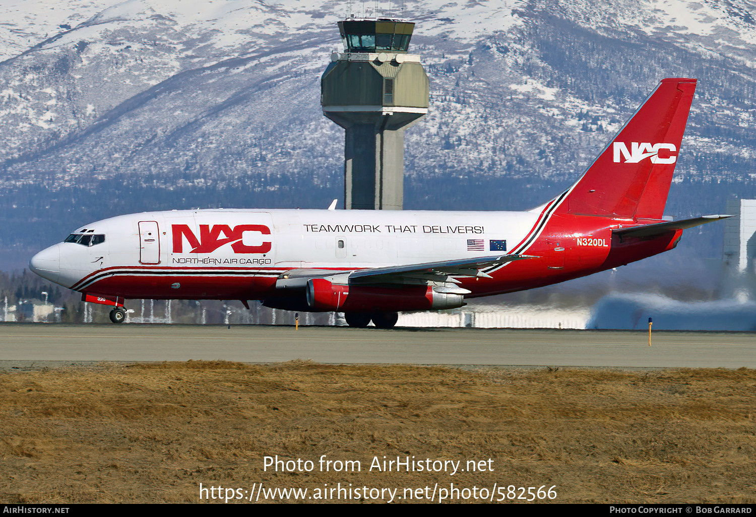 Aircraft Photo of N320DL | Boeing 737-232/Adv(F) | Northern Air Cargo - NAC | AirHistory.net #582566