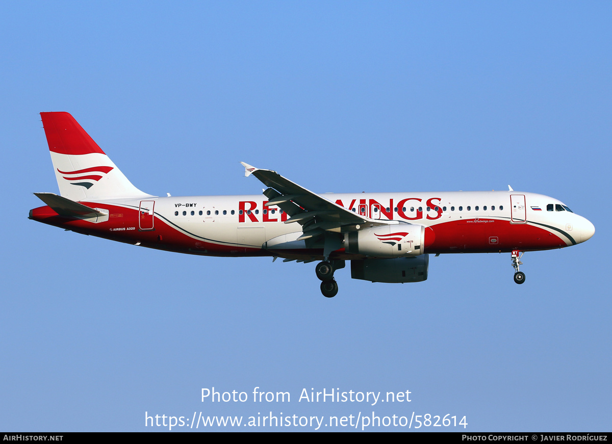 Aircraft Photo of VP-BWY | Airbus A320-232 | Red Wings | AirHistory.net #582614