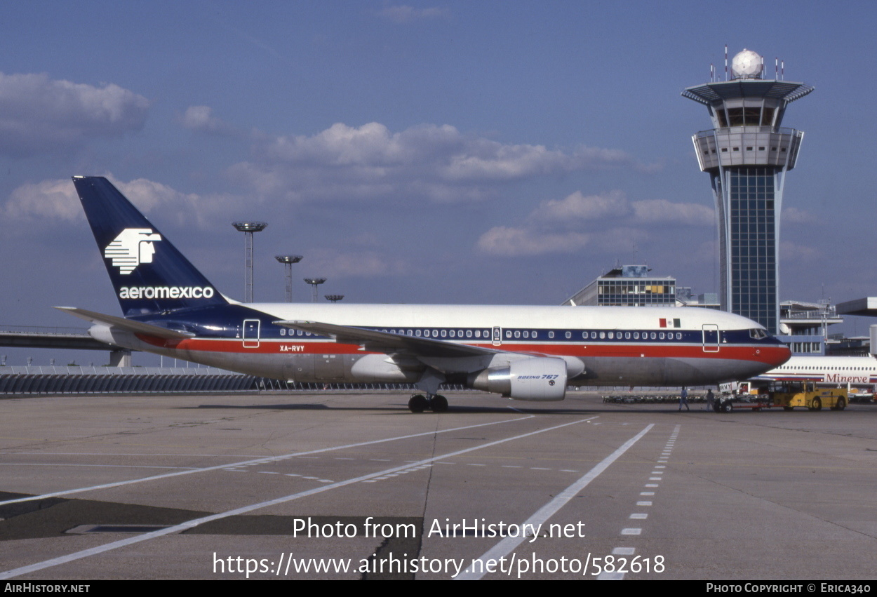 Aircraft Photo of XA-RVY | Boeing 767-284/ER | AeroMéxico | AirHistory.net #582618