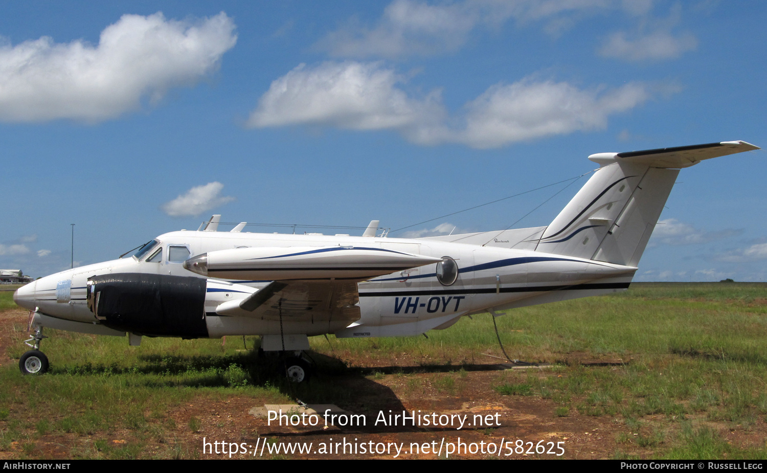 Aircraft Photo of VH-OYT | Beech 200T Super King Air | AirHistory.net #582625