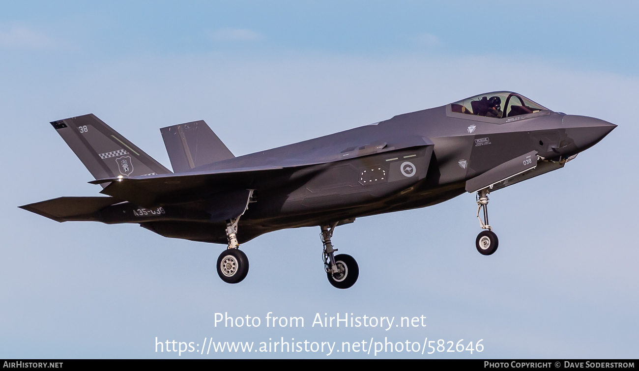 A35 038 | Lockheed Martin F 35A Lightning II | Australia   Royal