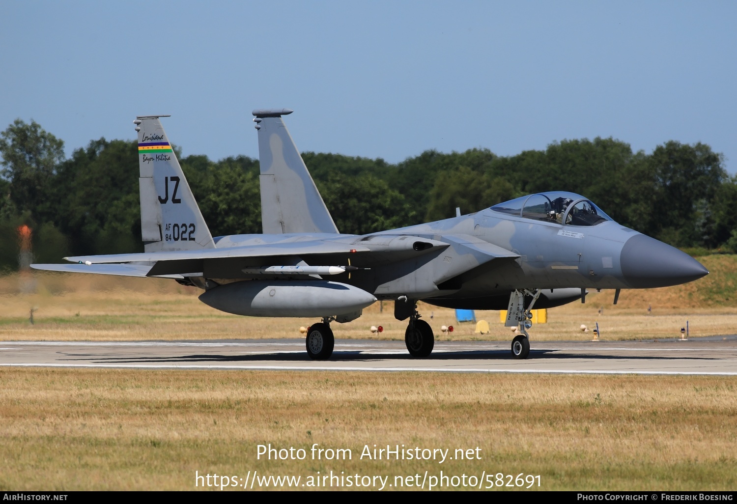 Aircraft Photo of 84-0022 / AF84-022 | McDonnell Douglas F-15C Eagle | USA - Air Force | AirHistory.net #582691