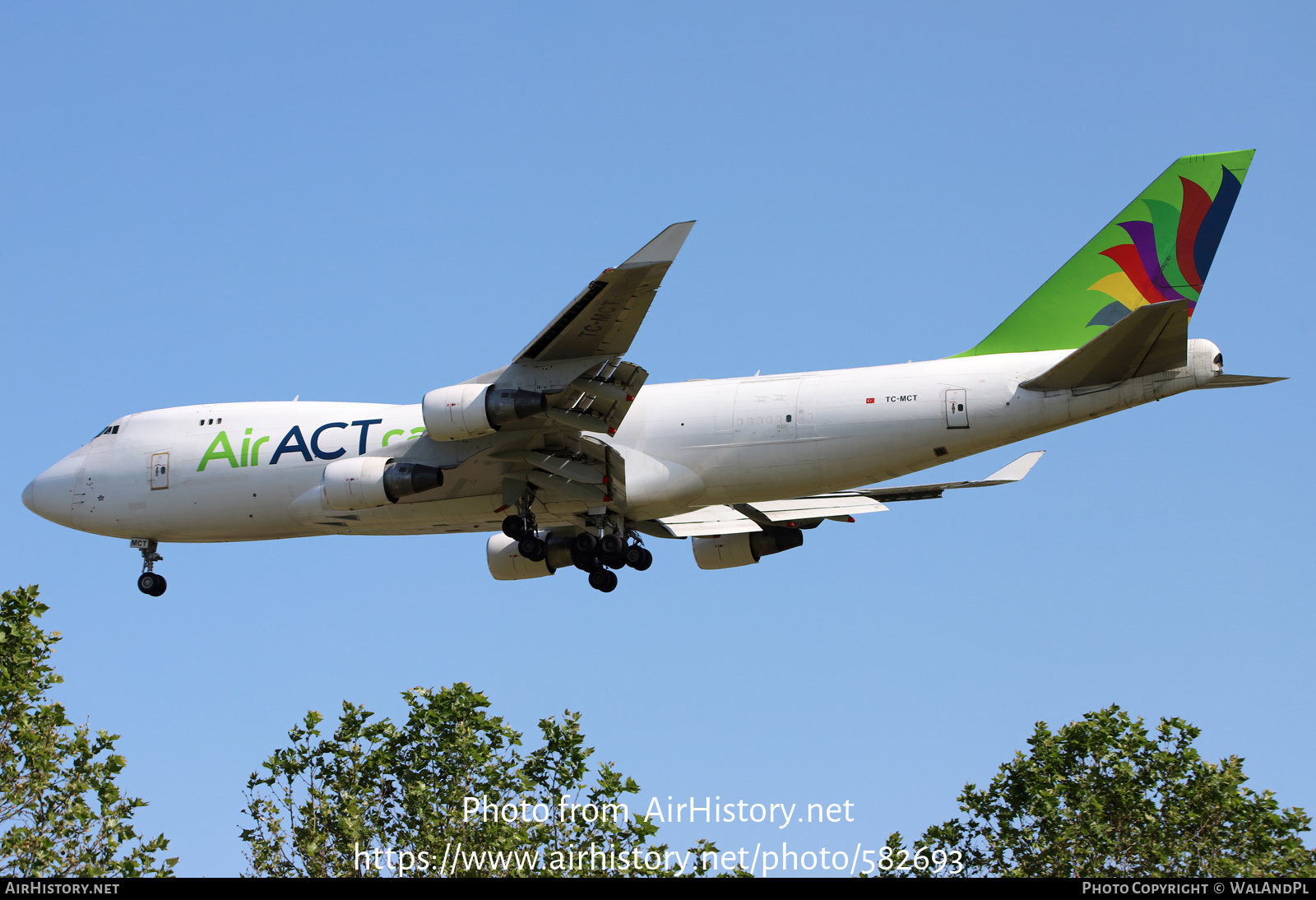 Aircraft Photo of TC-MCT | Boeing 747-412F/SCD | ACT Airlines | AirHistory.net #582693