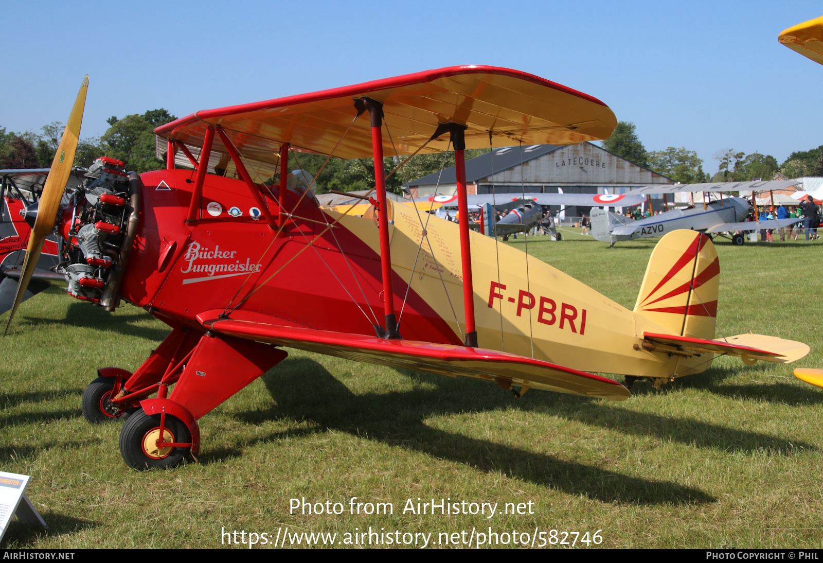 Aircraft Photo of F-PBRI | Bitz Bü 133D-1/Jacobs Jungmeister | AirHistory.net #582746