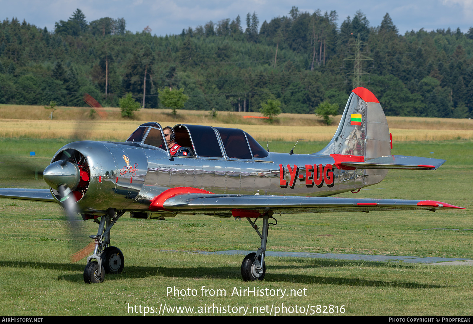 Aircraft Photo of LY-EUG | Yakovlev Yak-52... | AirHistory.net #582816