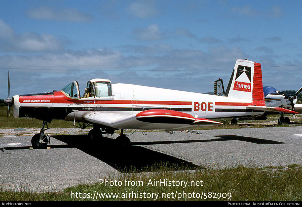 Aircraft Photo of ZK-BOE / BOE | Fletcher FU-24-950M | James Aviation | AirHistory.net #582909