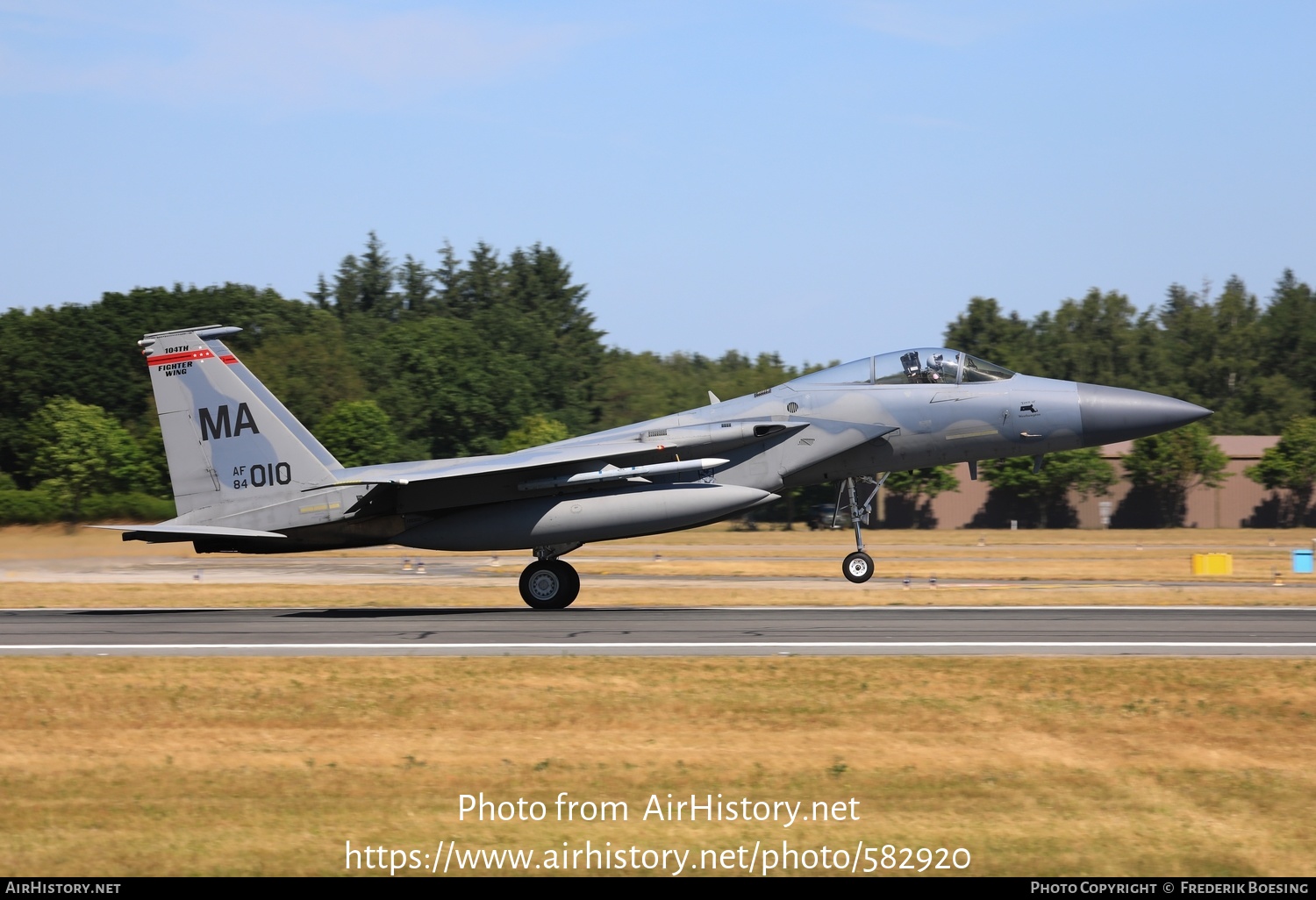 Aircraft Photo of 84-0010 | McDonnell Douglas F-15C Eagle | USA - Air Force | AirHistory.net #582920