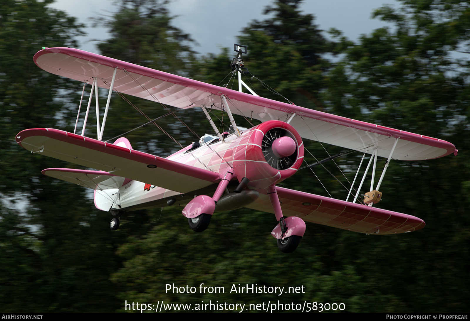 Aircraft Photo of N450D | Boeing PT-13D Kaydet (E75) | 46 Aviation | AirHistory.net #583000