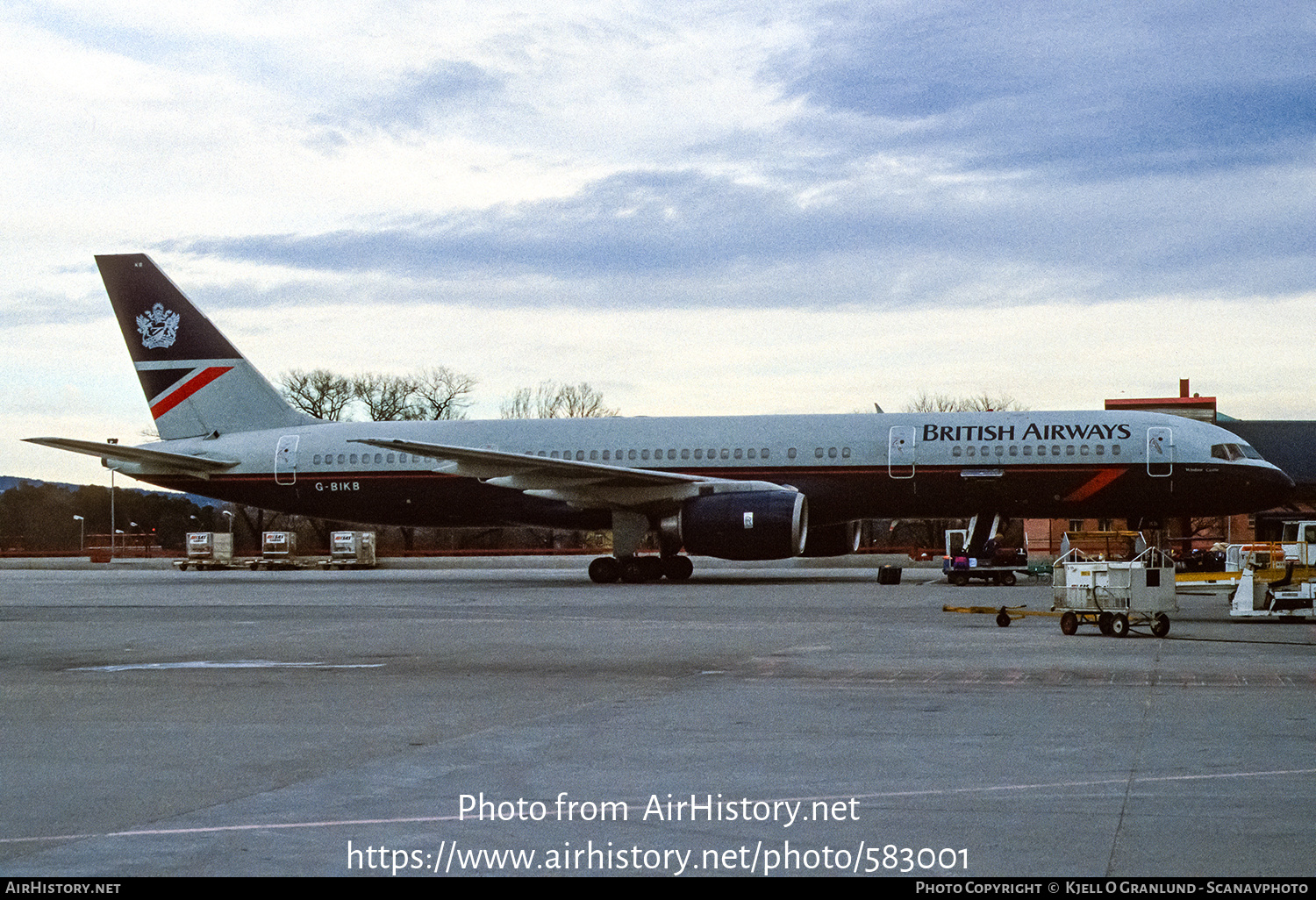 Aircraft Photo of G-BIKB | Boeing 757-236 | British Airways | AirHistory.net #583001