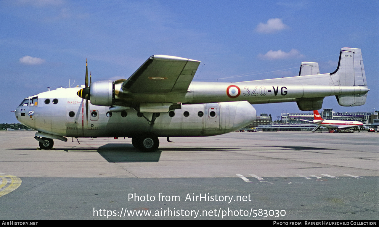 Aircraft Photo of 118 | Nord 2501F-3 Noratlas | France - Air Force | AirHistory.net #583030