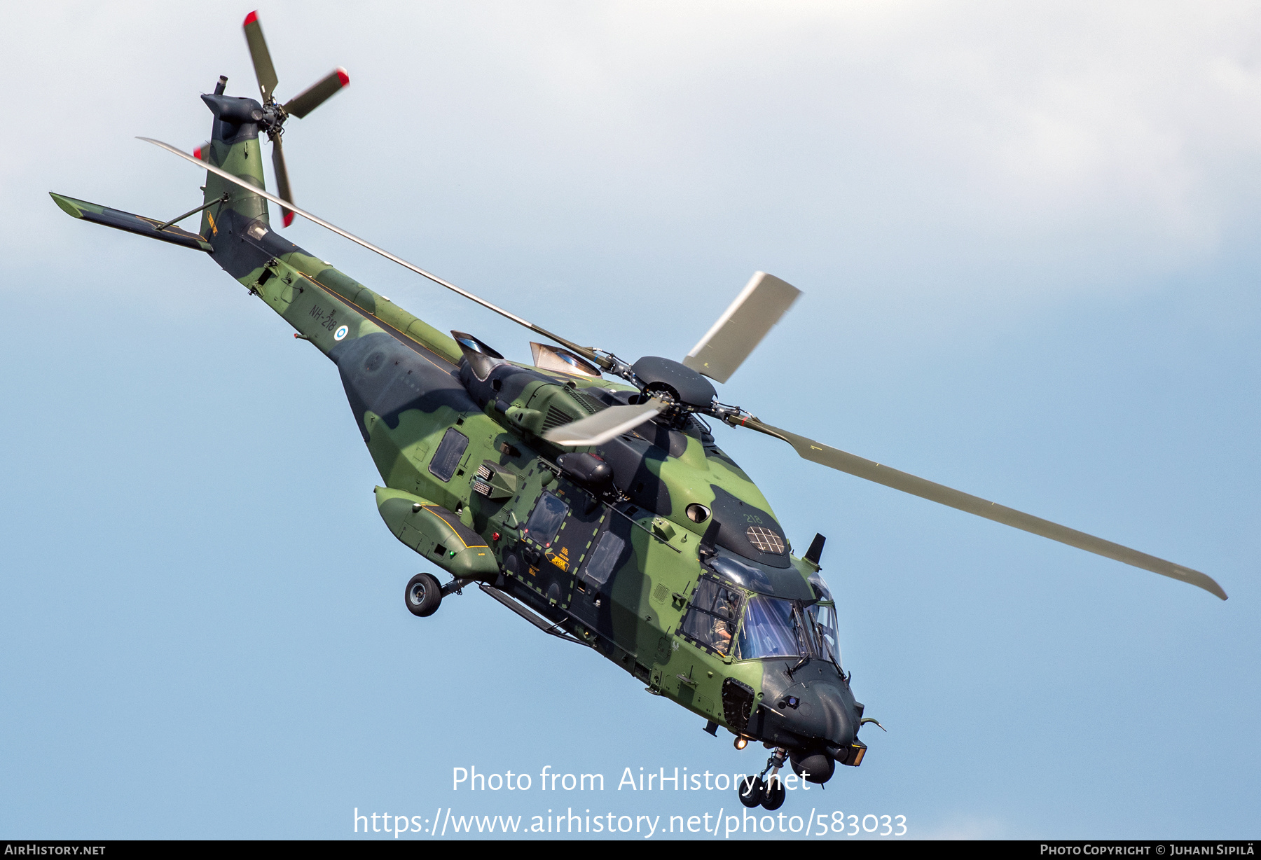 Aircraft Photo of NH-218 | NHI NH90 TTH | Finland - Army | AirHistory.net #583033