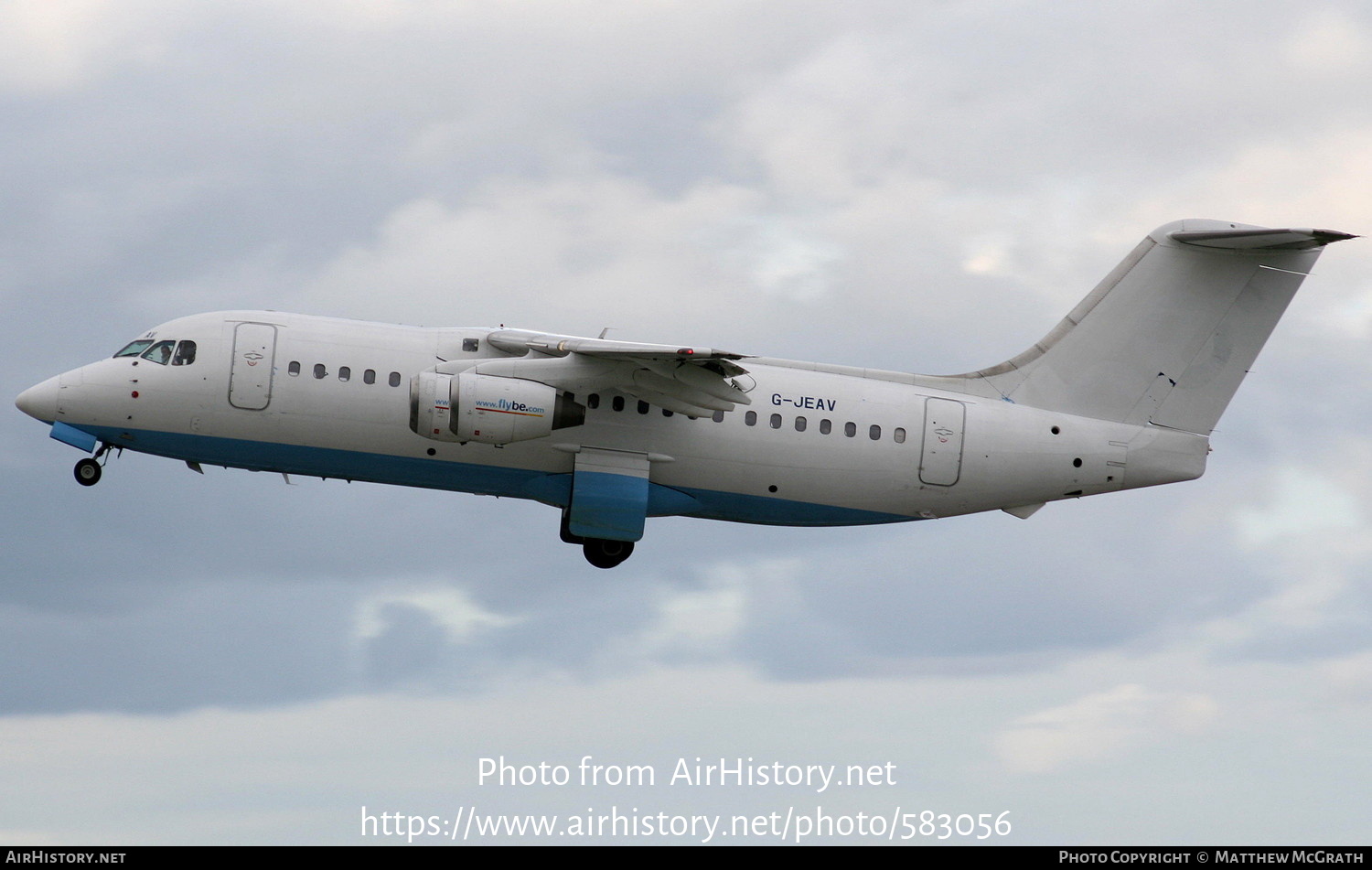 Aircraft Photo of G-JEAV | British Aerospace BAe-146-200 | Flybe - British European | AirHistory.net #583056